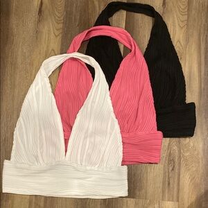 SHEIN Elegant Halter Tops